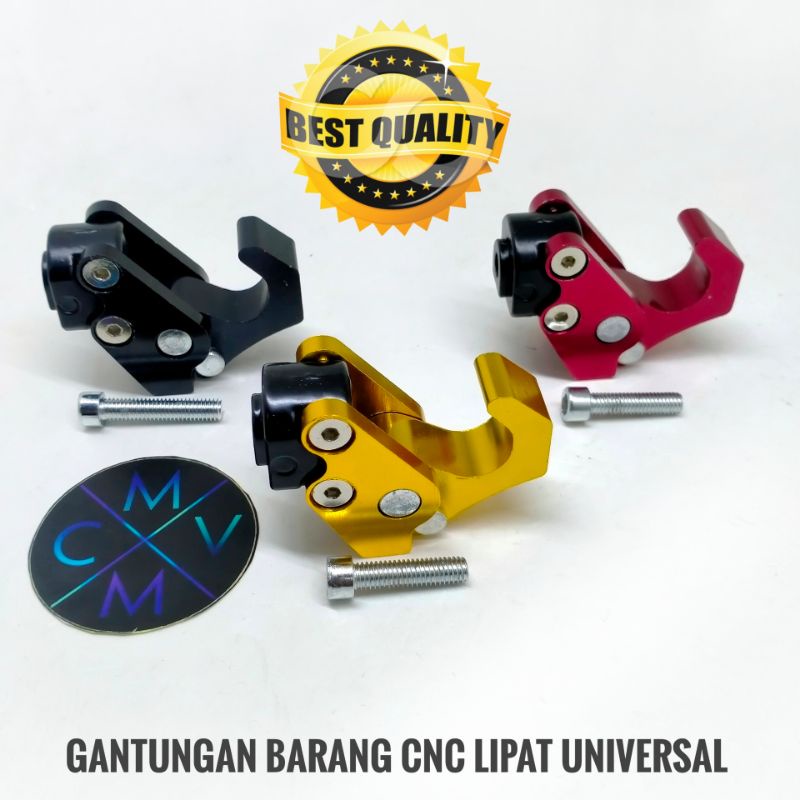 [PROMO] GANTUNGAN BARANG CAKAR LIPAT ALUMINIUM CNC MOTOR UNIVERSAL