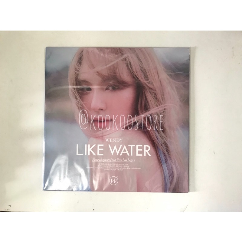 PELUNASAN OFFICIAL WENDY - Mini Album Vol.1 [Like Water] (LP VER)