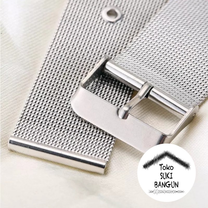 TALI JAM 16mm Rantai Pasir Stainless Steel Buckle Watch Strap Band