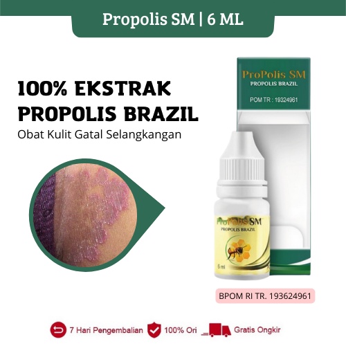 Propolis SM - Obat Kulit Gatal Selangkangan - Kulit Gatal diselangkangan, Menghitam, Kering