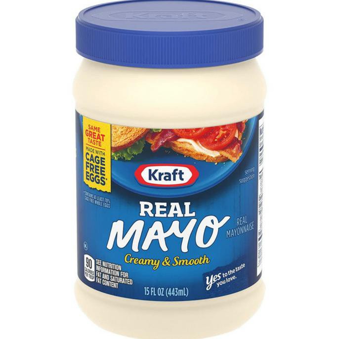 

Terbatas - Kraft Real Mayo Creamy & Smooth 887 Gr