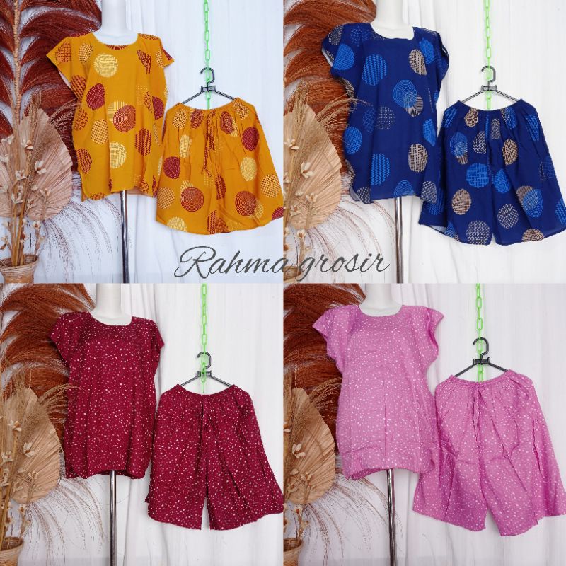 baby doll pendek/setelan pendek neci