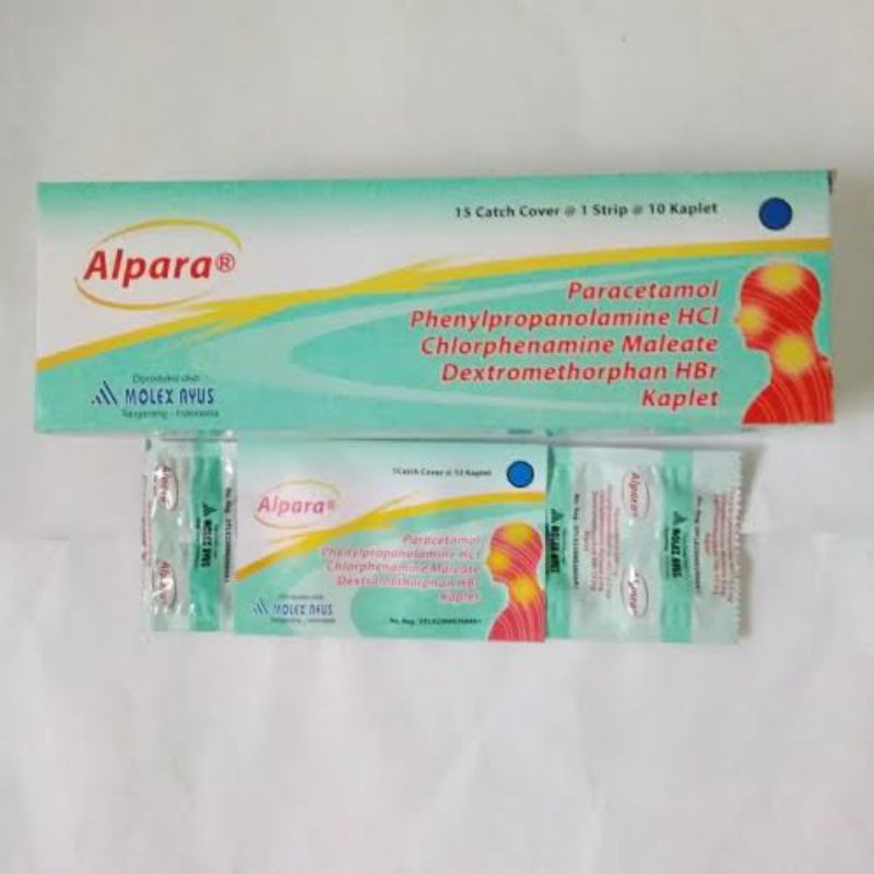 Alpara tablet obat batuk pilek