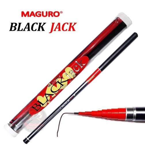 Joran Pancing Tegek Maguro BLACK JACK I Carbon I Pole I JoranTegek