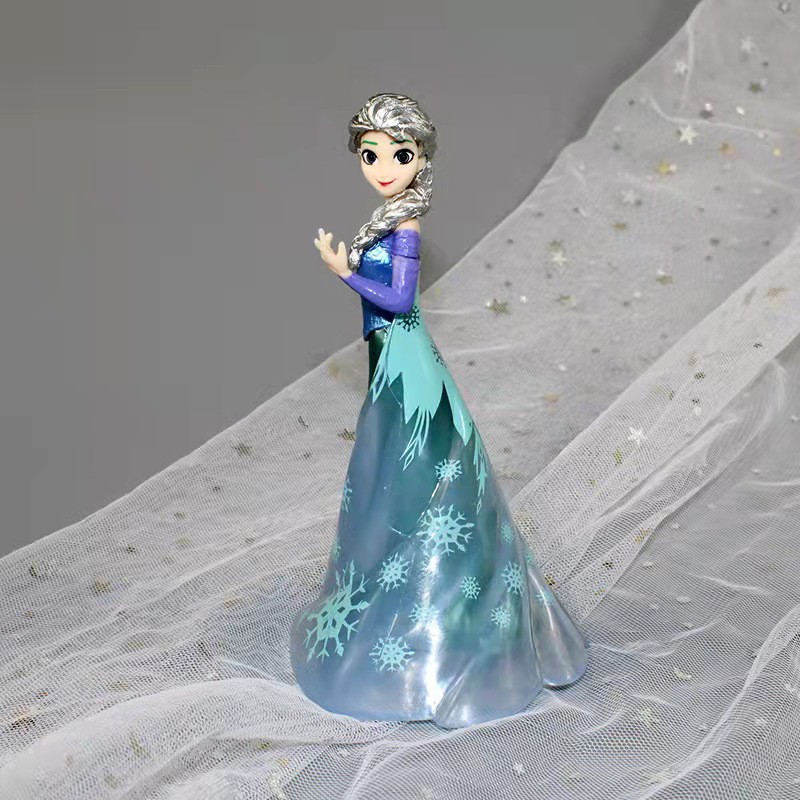 Cake Topper Figure Hiasan Kue Tart Karakter Motif Elsa Frozen Dewasa