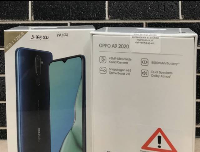 OPPO A9 2020 (8/128-128GB) - OPPO A920 NEW - GRS RESMI OPPO INDONESIA- HIJAU, VANILA & UNGU-4