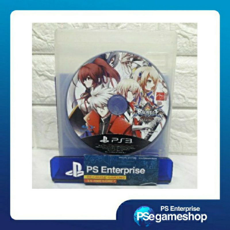 Ps3 BlazBlue Chronophantasma Extend ( Cd Only + Box ) Tanpa cover / pre loved