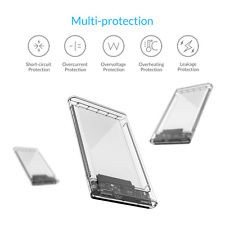 EXTERNAL CASE HDD TRANSPARAN 3.0 ORICO BRANDED 2.5 SATA