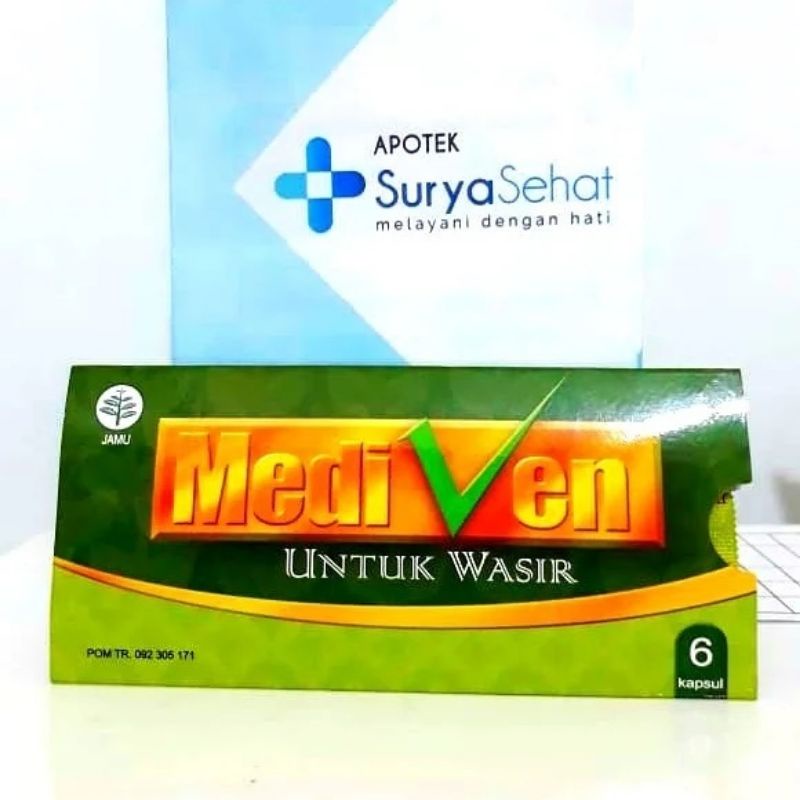 Mediven 500mg isi 6 kapsul - Obat wasir -obat ambeyen