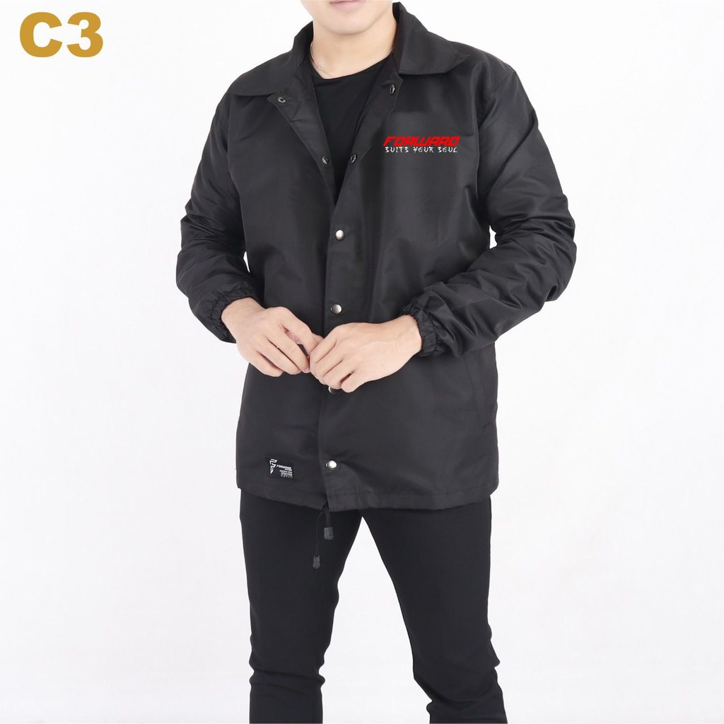 Jaket Coach Parasut Anime Samurai Original Forward