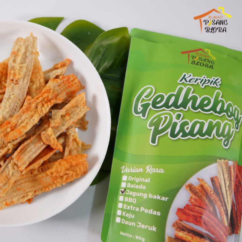 

(TERLARIS) KERIPIK GEDHEBOG PISANG KHAS BLORA
