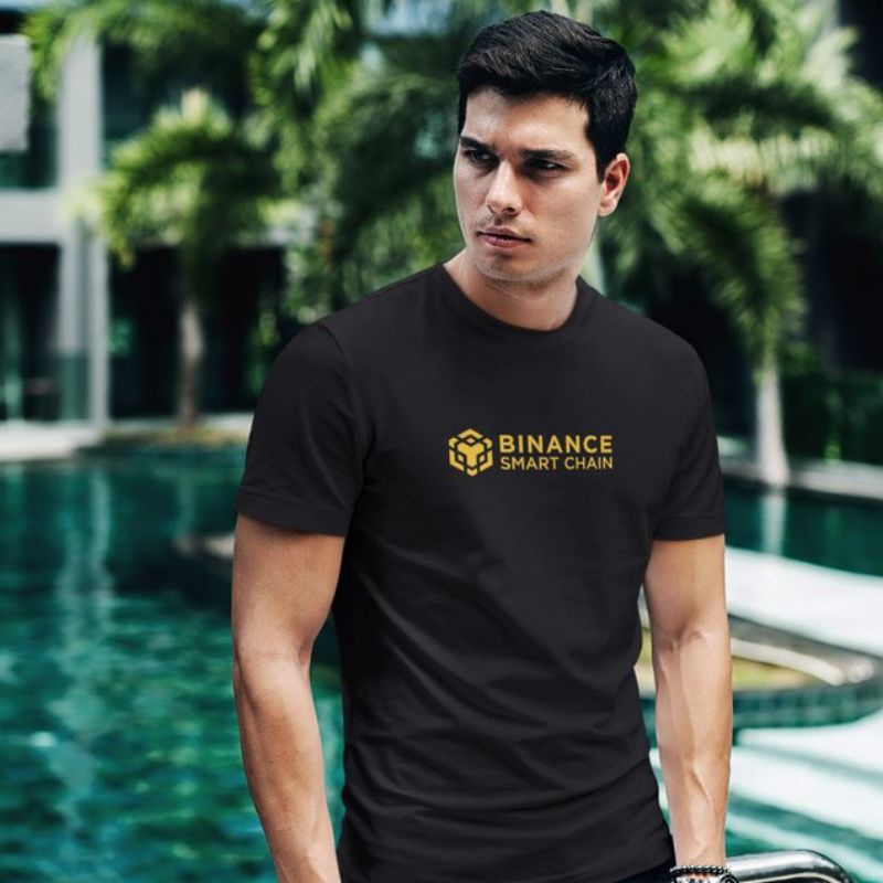 Kaos BINANCE SMART CHAIN Baju Premium Distro Tumblr Baju pria wanita Tshirt Cotton Combed 30s Murah