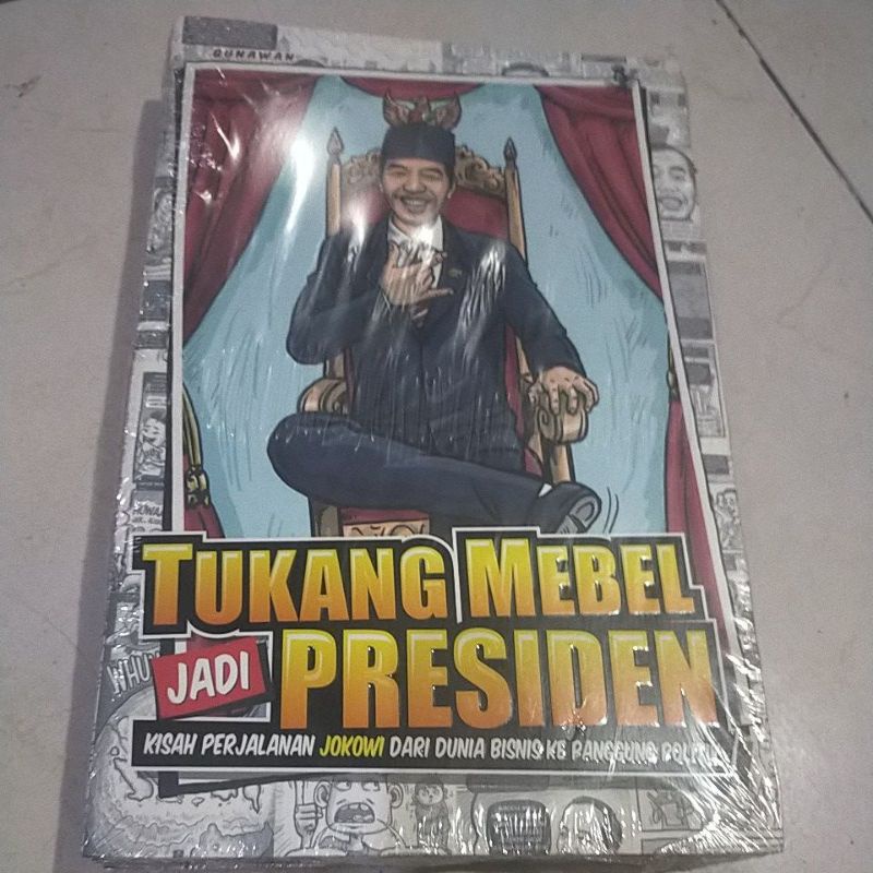 Jual BUKU BIOGRAFI / TOKOH / ORIGINAL / JOKOWI / TUKANG MEBEL JADI ...