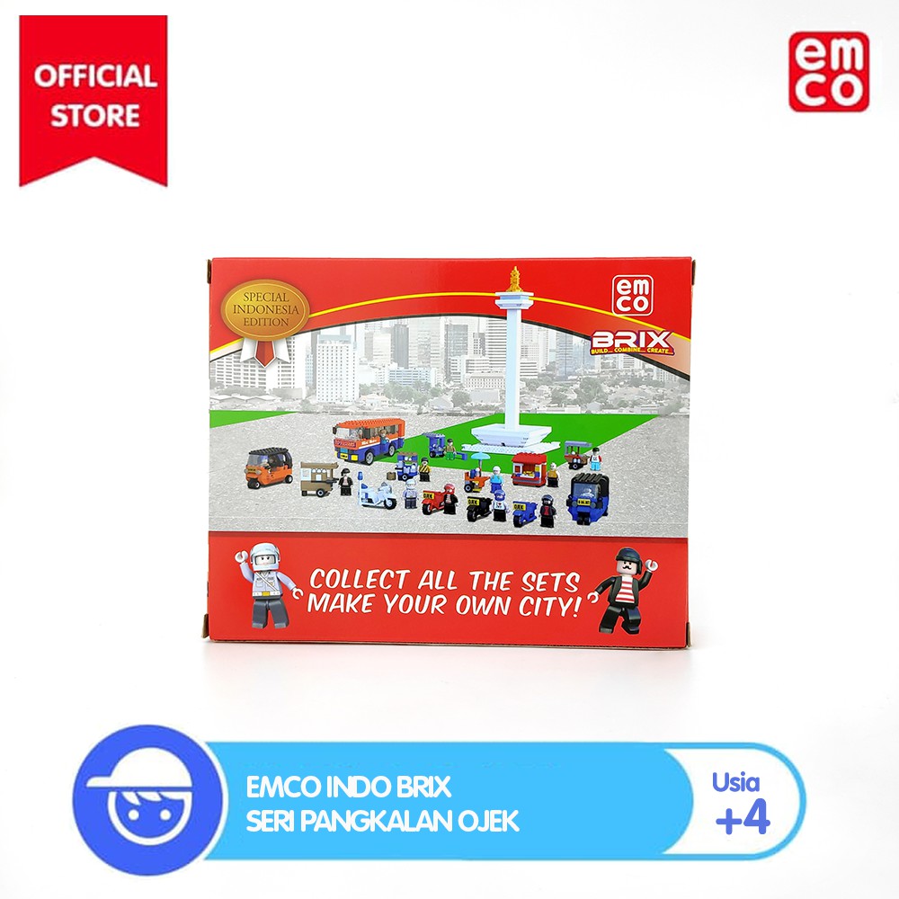 Mainan EMCO Indo Brix Pangkalan Ojek