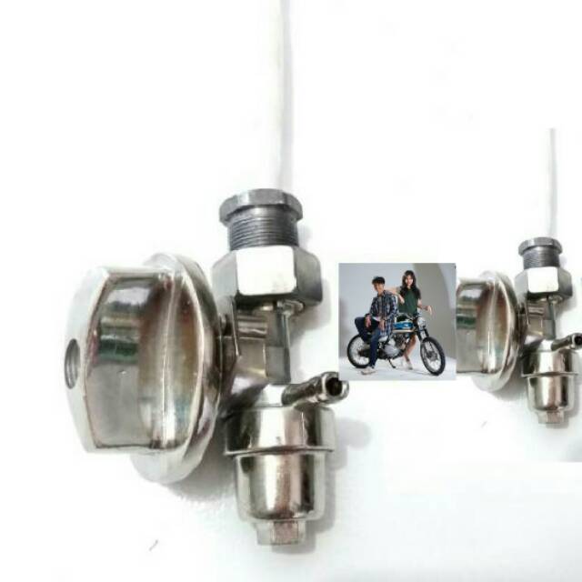 KRAN SET ADAPTOR/Kran bensin tiger revo lokal set dengan adaptor kran pnp tangki gl