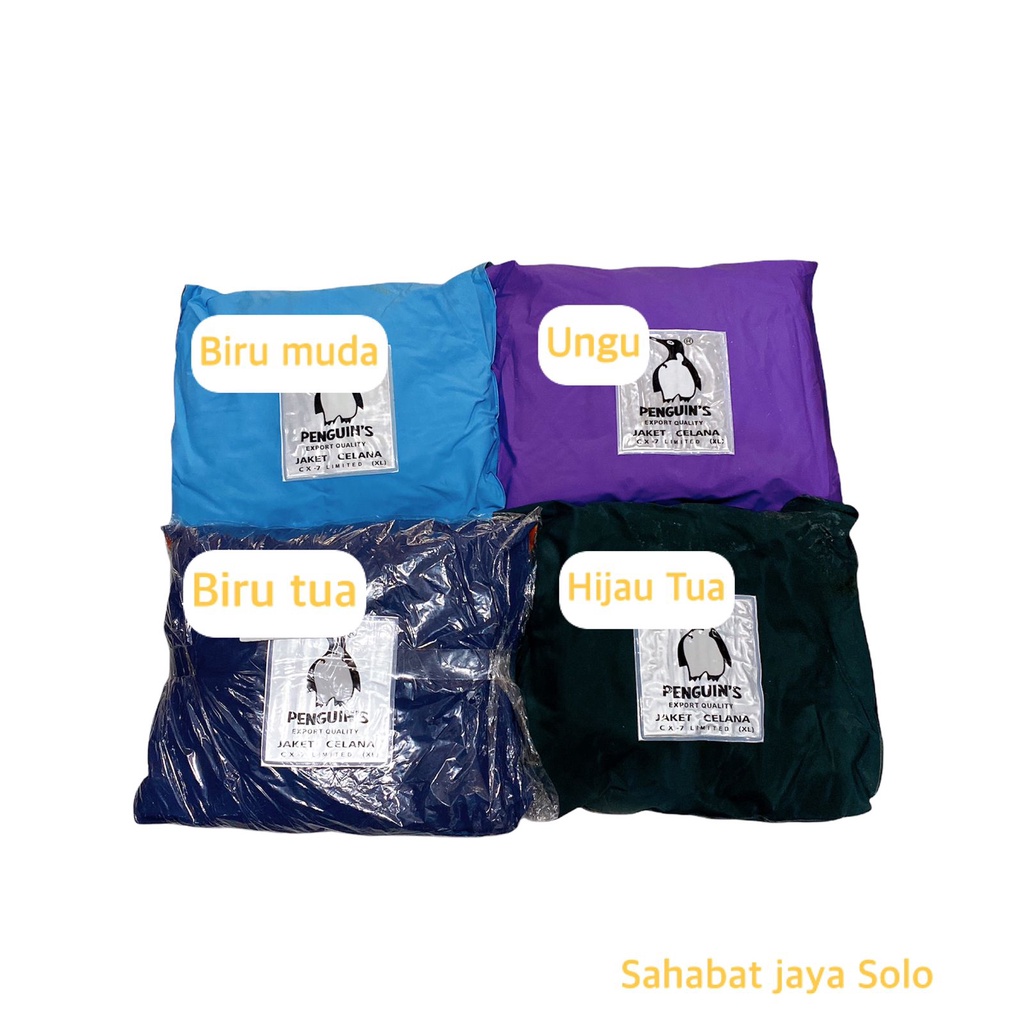 JAS HUJAN JAKET CELANA PENGUIN'S LIMITED CX7