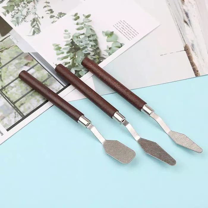 

Palette Knife Set Spatula Mixing Paint Alat Lukis WRK296