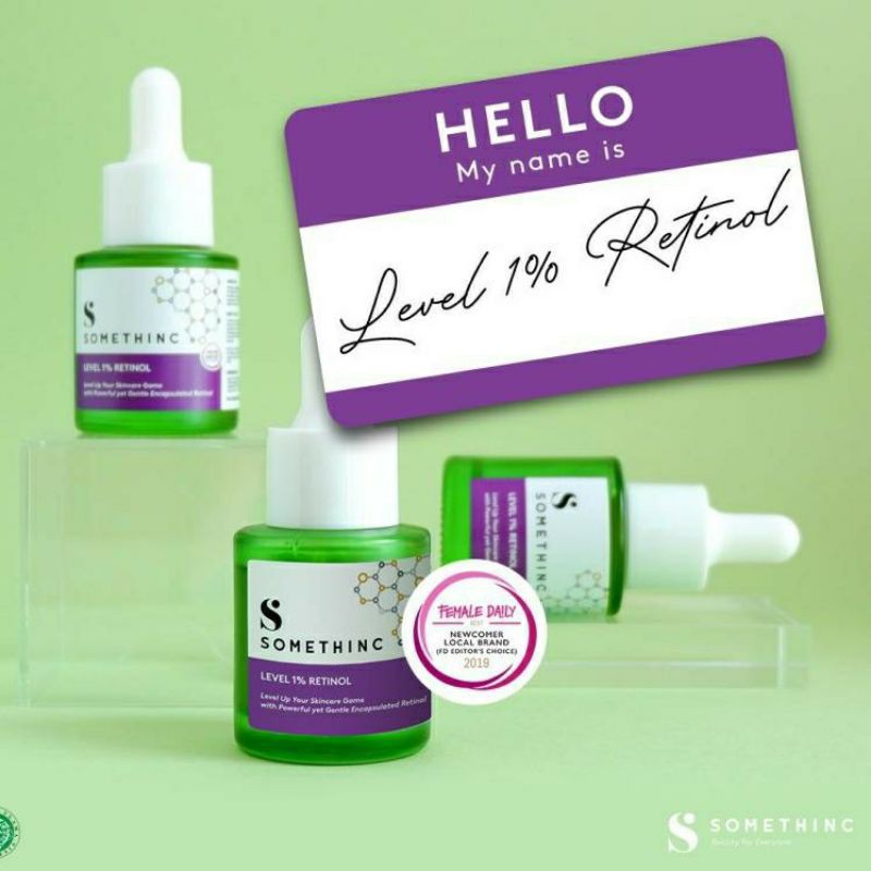 SOMETHINC Level 1% Retinol serum - serum something retinol