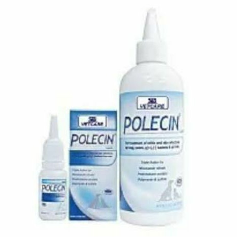 Polecin Liquid 15ml untuk Otitis Infeksi Telinga dan Kulit / Ear mites