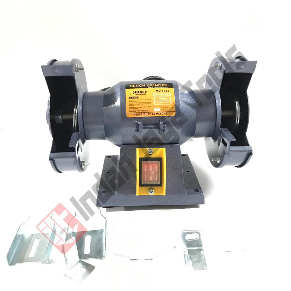 Jual Boky Tanpa Batu Mesin Gerinda Duduk 6 Inch Bench Grinder Shopee Indonesia
