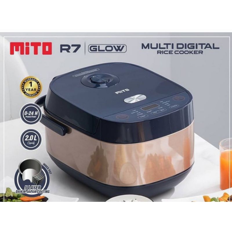 Mito Digital rice cooker R7 LOW SUGAR 8IN1