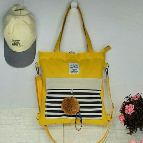 TOTEBAG POLOS  RESLETING / Tote bag BISA CUSTOM SABLON