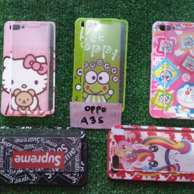 Oppo A3S Realme C1 Sofecase Silikon Karakter