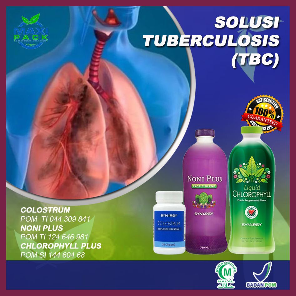 OBAT MENGOBATI TBC/Tb/Tubercolosis Paru Paru MaxiHealth