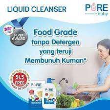 Pure BB Baby Liquid Cleanser Refill 700ml Sabun Cuci Pembersih Dot