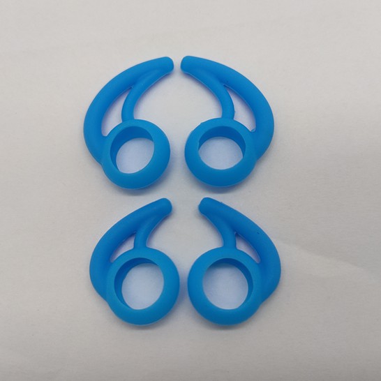 4pcs Anti-drop Horns earhook earphone silicone Ring hook earplug cover for 14.8mm to 17mm flat head earbuds