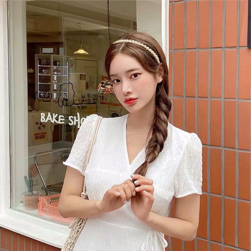 ❤GTB❤ Bando Korea Mutiara Pearl Headband Korean Hairband R625