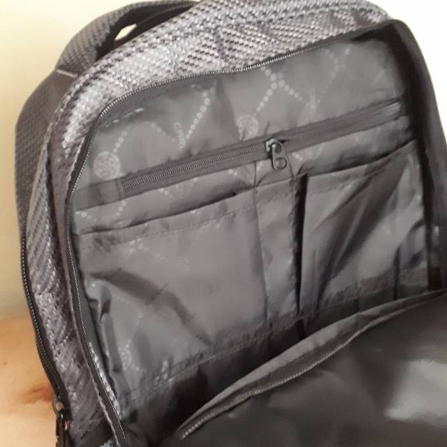 Tas ransel laptop carboni RA043 free rain cover