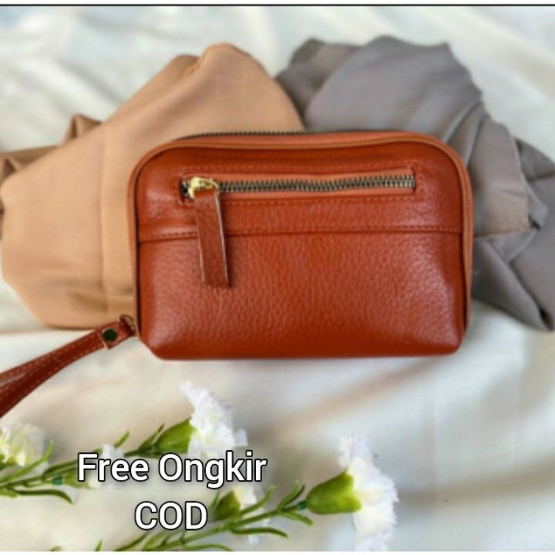 dompet wanita kulit sapi asli