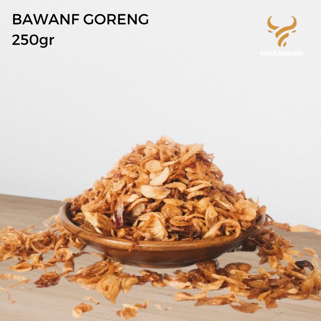 

Bawang Goreng 250gr Oleh Oleh Aneka Khas Minang Padang