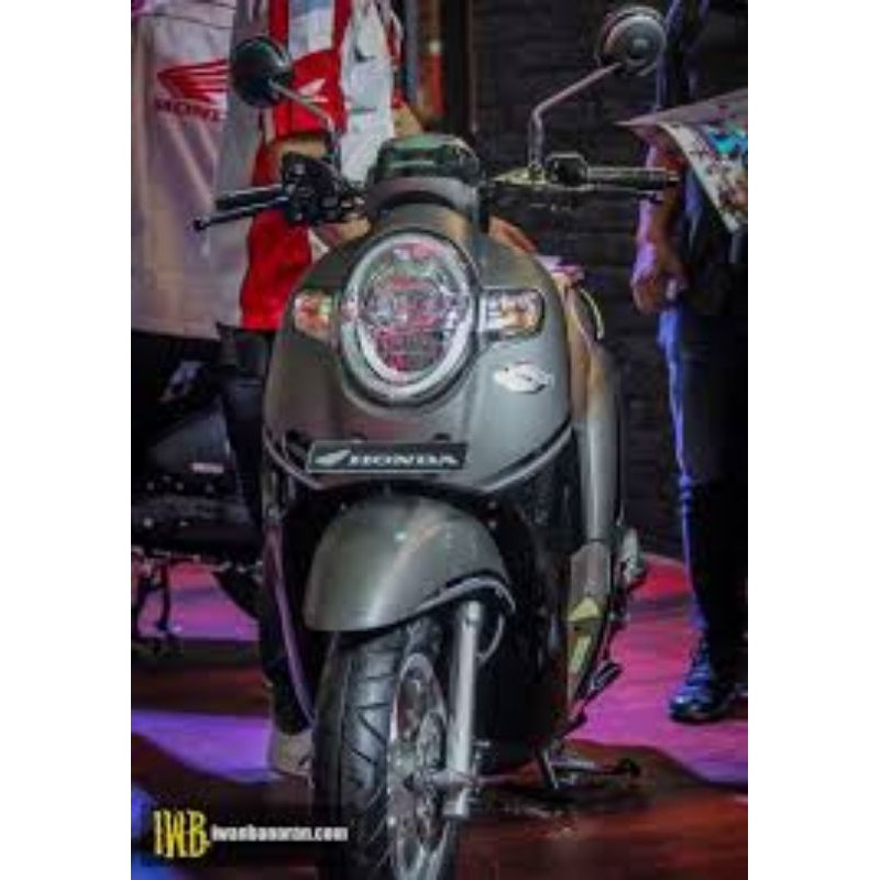 Spakbor Depan Honda Scoopy FI Warna Matte Brown Tahun 2017