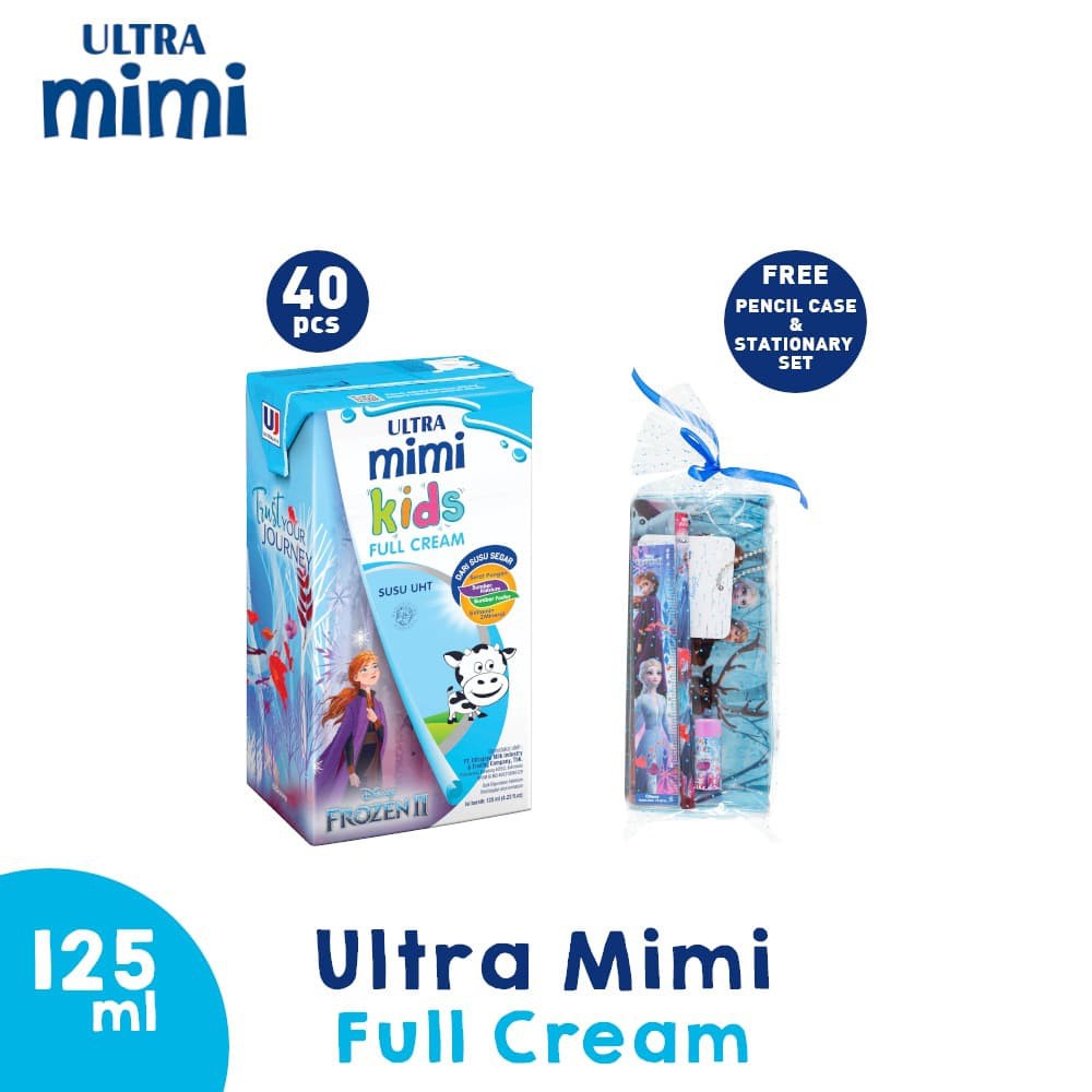 

PROMO ULTRA MIMI FULL CREAM 1 KARTON (40 PCS) FREE FROZEN PENCIL SET TERMURAH