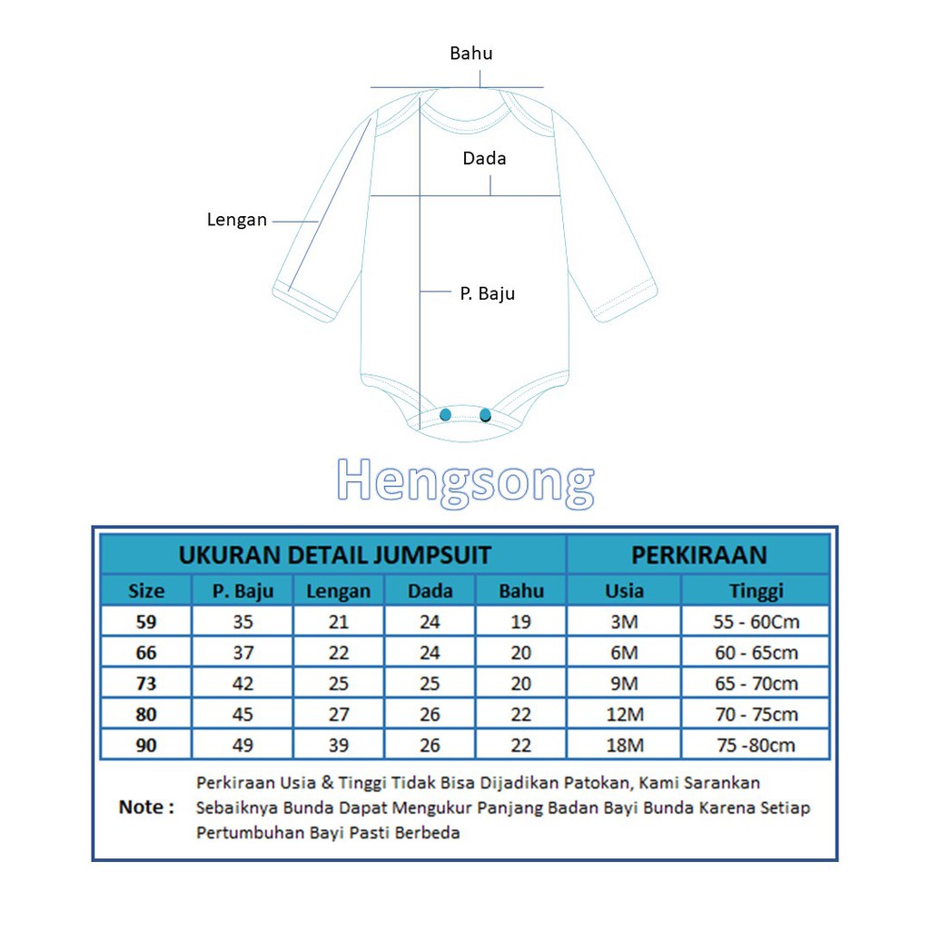 MBSS JUMPER ONESY PANJANG IMPORT 0-6 bulan / Romper Bayi Baju Bayi Jumper Lucu Bayi 100% Import RMP2