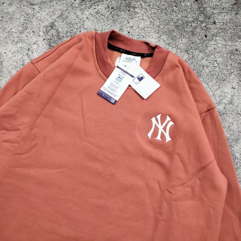 CREWNECK NY MLB JAPAN MARKET AUTHENTIC FULLTAG &amp; LEBEL