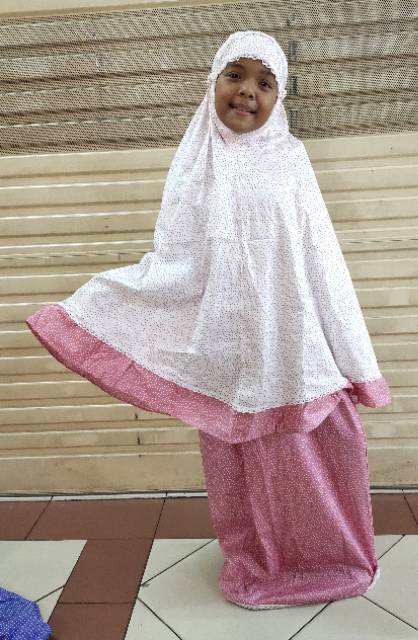MUKENA ANAK KATUN JEPANG PREMIUM ANAK TANGGUNG