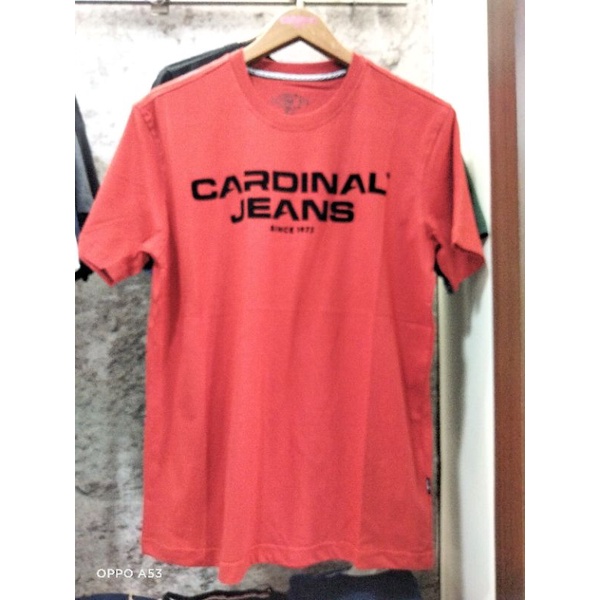 KAOS PRIA CARDINAL JEANS ORIGINAL 100%