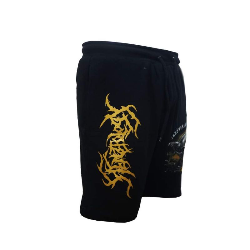 CELANA BAND METAL HEMATOLOGY BY GARASI REBEL DISTRO CELANA BAND METAL MESHORT MUSIK CELANA SANTAI CE