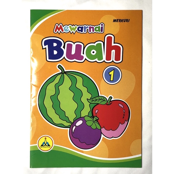 

BUKU MEWARNAI BUAH 1 ,20HALAMAN