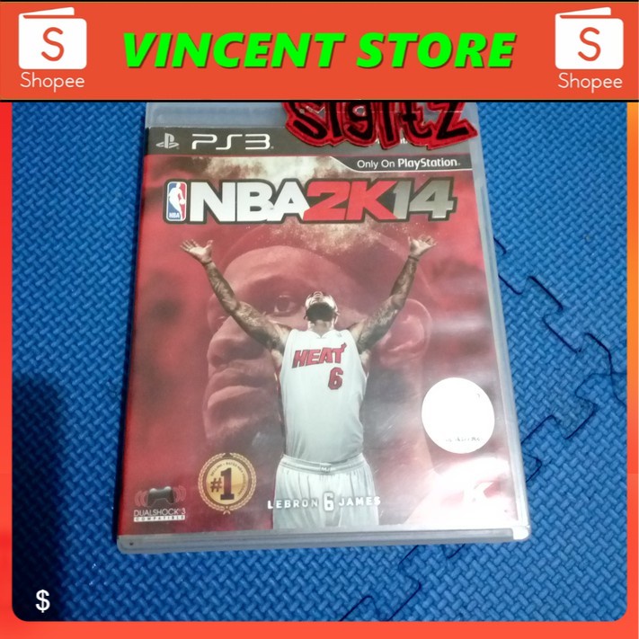 PRODUK ORIGINAL bd ps3 kaset game NBA2K14