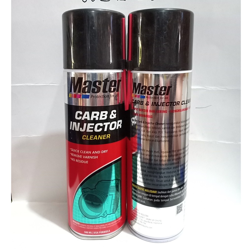 CARB &amp; INJECTOR MASTER  500ml - KARBURATOR CLEANER - INJECTOR CLEANER MASTER