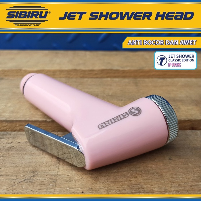 Kepala Jet Shower Kloset Toilet Kamar Mandi / Bidet Head Cebok Semprotan Toilet Closet WC - Pink