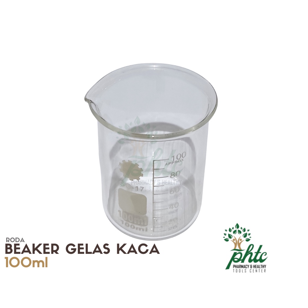 HQ Beaker Glass 100ml - Kaca