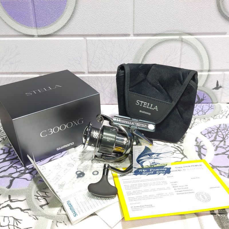 Reel SHIMANO STELLA FK C3000XG NEW 2022 JAPAN