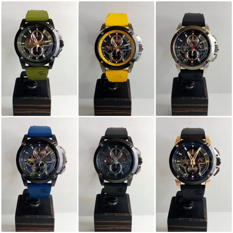 JAM TANGAN COWOK ALEXANDRE CHRISTIE 9602 MC ORIGINAL & GARANSI RESMI AC