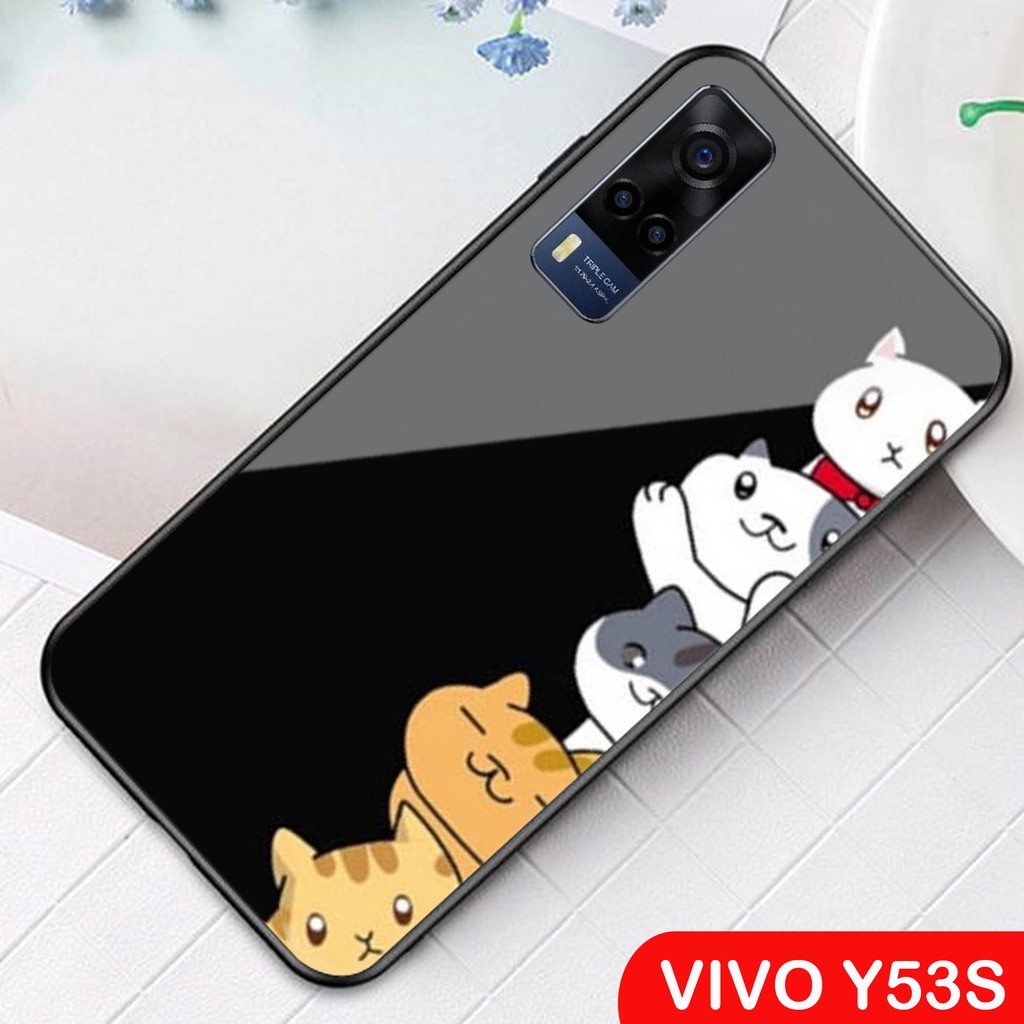 [H22] Softcase Kaca VIVO Y53S - Casing Hp VIVO Y53  - Case Hp VIVO Y53 - Softcase Vivo Y53