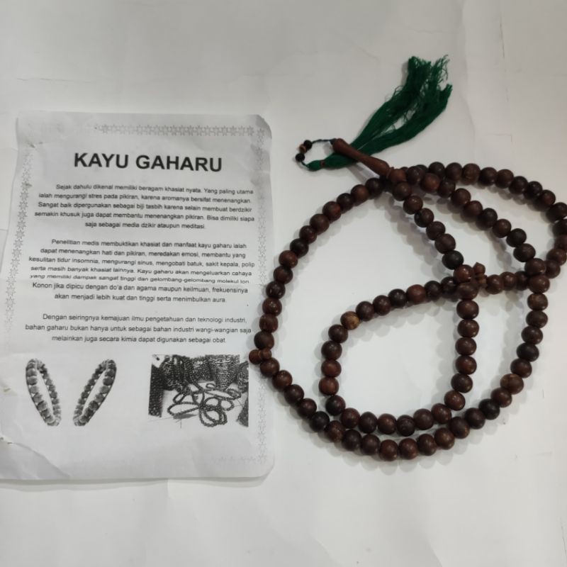 Tasbih Kayu Gaharu Asli Kalimantan